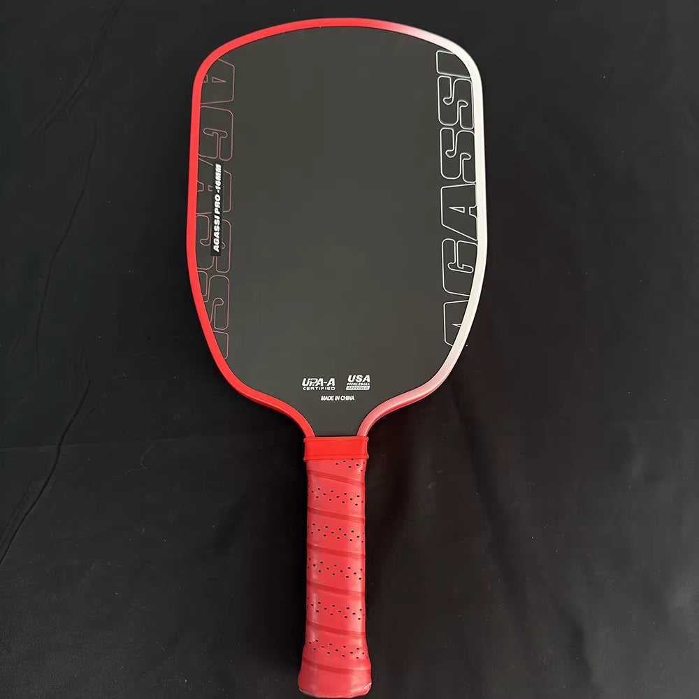 Agassi Pro IV 16mm Pickleball Paddle T700 Carbon Fiber with TFP Foam Core