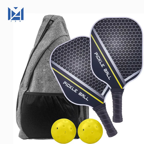 CarbonPro Pickleball Paddle Set USAPA Approved Graphite Carbon Fiber Racquets