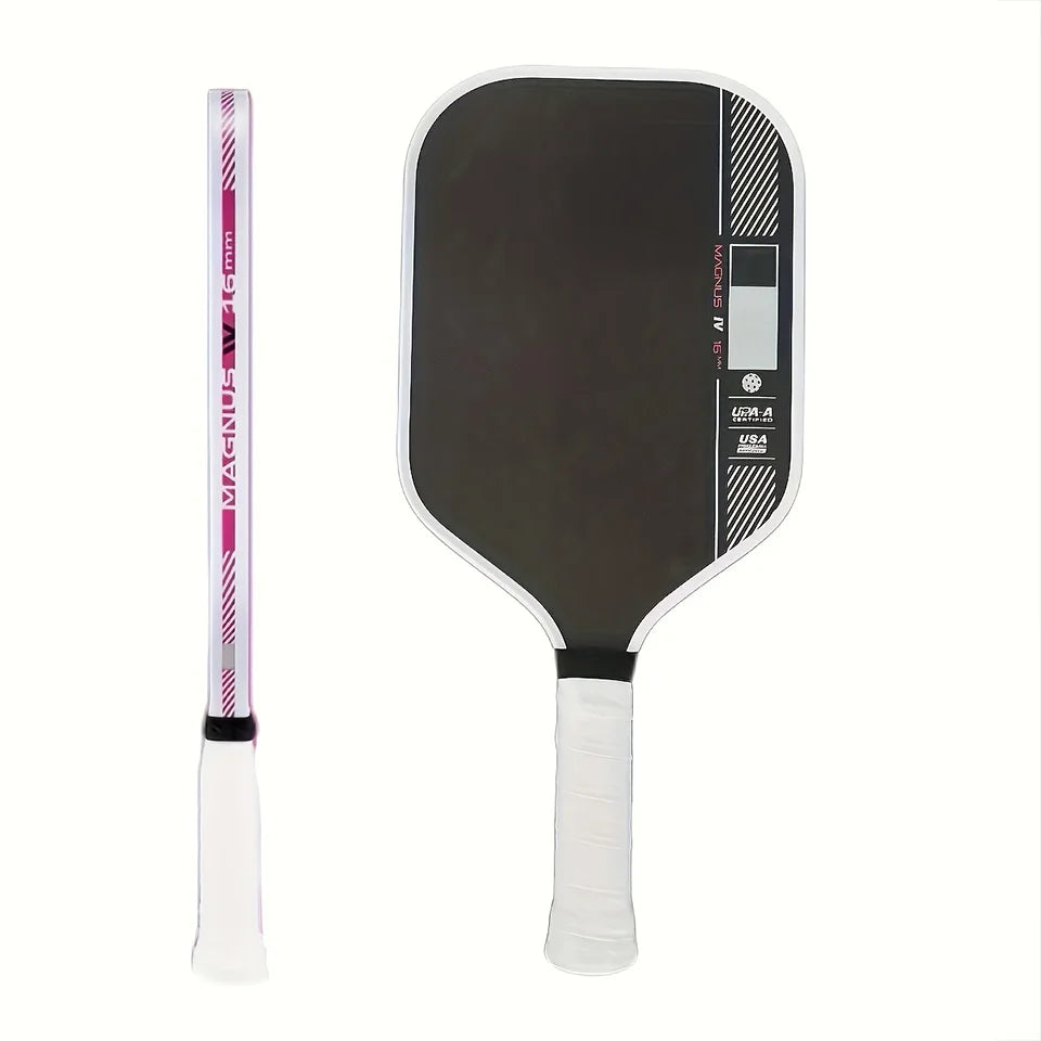 USAPA Approved T700 Carbon Fiber Pickleball Paddle with Honeycomb Core - Professional 16MM Racket for Enhanced Spin and Power