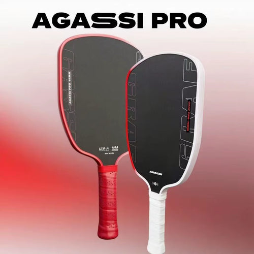 Agassi Pro IV 16mm Pickleball Paddle T700 Carbon Fiber with TFP Foam Core